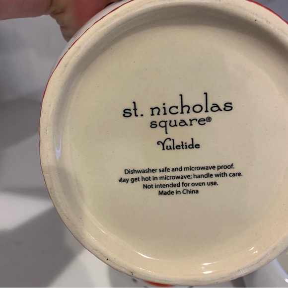 St. Nicholas Square Set of 3 Stackable Christmas Snowman Bowls  (Unused) - Picture 11 of 16